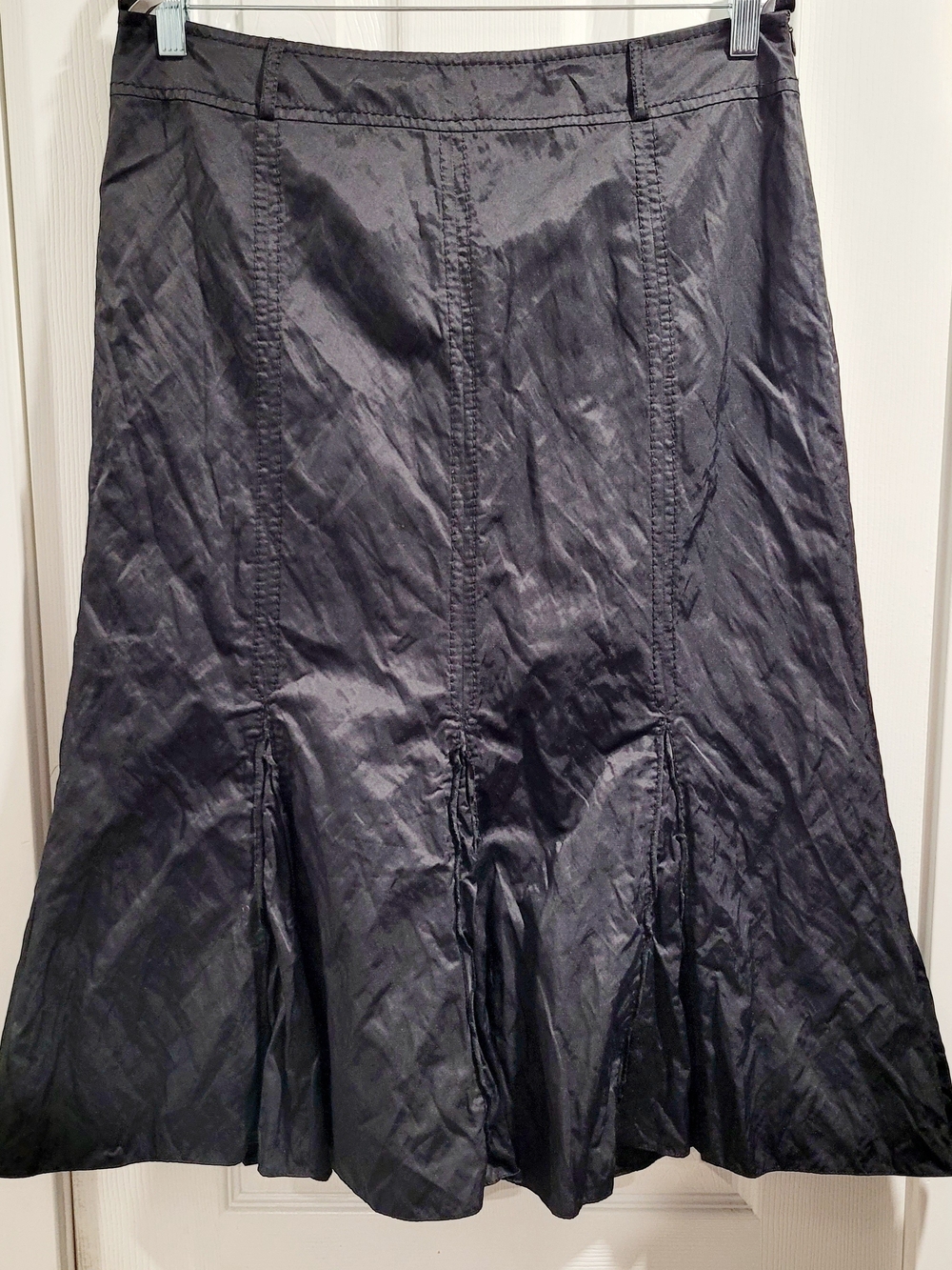 Gerry Weber Black A-Line Panel Skirt Size 12